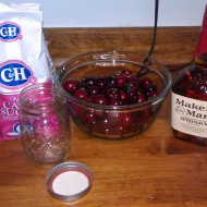 Bourbon Soaked Cherries