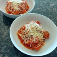 Spaghetti Squash & Turkey Meatballs