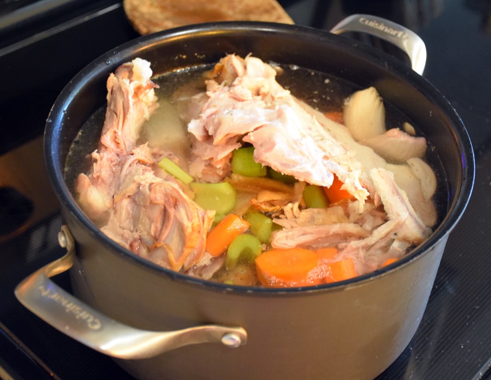 Homemade Turkey Stock Decanteria