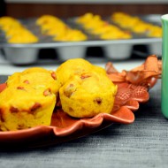 Mini Pumpkin Muffins with Cinnamon Chips